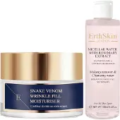 Erth Skin London Micellair water met rozemarijnextract + rimpelvullende vochtinbrengende crème 50 ml