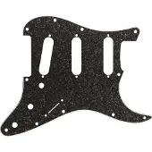 Fender Hybrid Glass/Glitter Stratocaster S/S/S Pickguard Dark Gray Sparkle