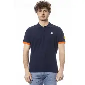 Invicta Shirt blauw / donkerblauw / geel / oranje