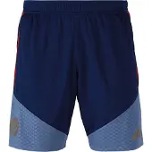 Adidas Sportbroek 'Teamline' duifblauw / donkerblauw / rood