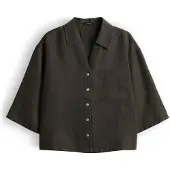 Opus Blouse 'Flippa' donkergroen