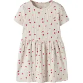 Name it Jurk beige / rosa / rood