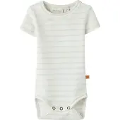 Lil´ Atelier Rompertje/body lichtgeel / wit