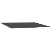 vidaXL Vervangingsdoek voor zonnescherm Antracietkleurig 400 x 200 cm