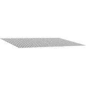 vidaXL Vervangingsdoek voor zonnescherm Antraciet en Wit 500 × 350 cm