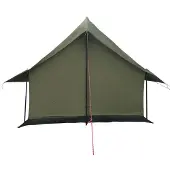 vidaXL Huisje Tent Leger Groen 340 x 246 x 210 cm Polykatoen