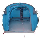 vidaXL Tunneltent 505 x 330 x 204 cm Blauw