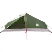 vidaXL Backpacking Tent 4-persoons Groen 185T Polyester met PU Coating