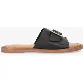 Tango audrey buckle sandalen dames zwart leer
