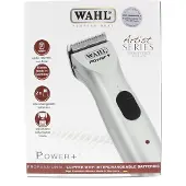 Wahl Power Plus 1855 Zilver incl. wisselaccu en 4 opzetkammen