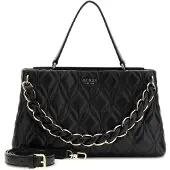 GUESS Handtas 'Maxine 2 Comp Satchel' zwart