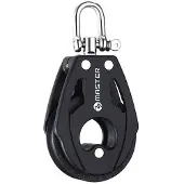 Tersma Single Swivel Pulley 57 Mm Zilver