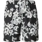Urban Classics Zwemshorts zwart / wit