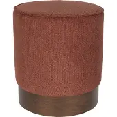 Dutchbone Bellevue Poef Rood