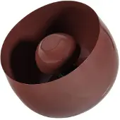 Woood Mero tafellamp 25xø26 cm metaal hoogglans rood
