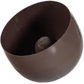 Woood Mero tafellamp 34xø35 cm metaal hoogglans bruin