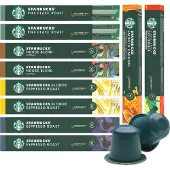 Starbucks by Nespresso proefpakket - 100 koffiecups | Koffiepakket met Nespresso compatible