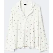 Gina Tricot  - Soft pyjamas shirt - pyjamas - Wit - M - Dames