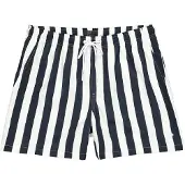 JP 1880 - Heren - zwemshort FLEXNAMIC beachwear strepen elastische tailleband - Navy blauw - Maat 8XL