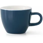 Acme 6 x Espresso kop Classic Whale (blauw) 70 ml