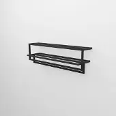 TLF Interieurs Handoekenrek Dakota | Large | Zwart | L95xB25x H30 cm | Gepoedercoat staal