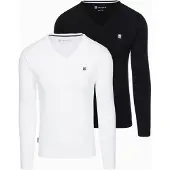 OMBRE Shirt zwart / wit