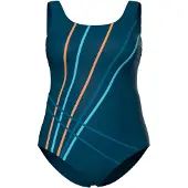 Ulla Popken Badpak navy / gemengde kleuren