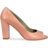Noë Shoes Nicoline Peeptoe Coral