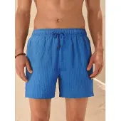 Next 5-inch zwemshort met structuur