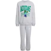 Adidas Trainingspak 'x Minecraft' kobaltblauw / aqua / grijs gemêleerd / groen
