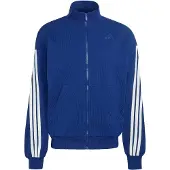 Adidas Sportsweatshirt 'KIT 3-Stripes Track' donkerblauw / wit
