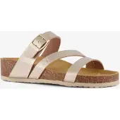 Hush puppies dames bio slippers champagne maat 38