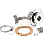 Wallas Side Flue 28-45 Mm Zilver