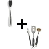 Napoleon - Grillset Lakkwast Bestekset - Hittebestendig - RVS