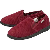 Dunlop Heren Tartan Voeringen Slippers Met Geheugen Foam
