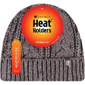 Heat Holder Dames Kabelturnover Warme Thermische Beanie Muts