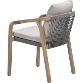 Garden Impressions Alora lounge dining stoel - grey sand