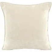Tiseco kussen Julien ivoor - 100% polyester - 45 x 45 cm