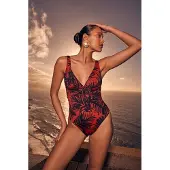 Triumph Badpak Summer Palm | Maat: 38C | Kleur: Bruin