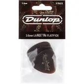 Dunlop Americana Large Triangle 3.0mm plectrumset 3 stuks