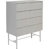 Housecraft living Ladekast Orhan | mdf grijs 40x100x79 cm ladekasten | NADUVI
