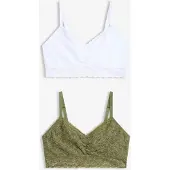 Bonprix Bralette met zacht kant (set van 2) maat 38