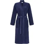 Ringella Luxe badstof badjas blauw uniseks | Maat L