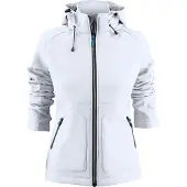 Printer Karting Softshell Jas Dames Wit maat XXL dames