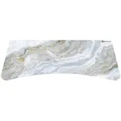 AROZZI Arena Gaming Bureau Vervangende Muismat - 160 cm - Wit Marmer
