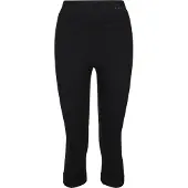 Falke Maximum Warm 3/4 sneldrogend functioneel materiaal functioneel ondergoed dames zwart - maat XL