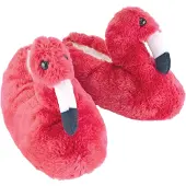 Slipper Snob Dames nieuwigheid zachte zolen flamingo pantoffels - Roze