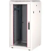 Roline 19-inch netwerkkast Pro 22 U, 600x600 BxD Glazen deur grijs