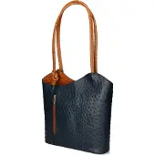 Gave Lux Rugzak vrouwen BLU COGNAC