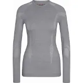 Falke Wool-Tech Longsleeve sneldrogend wol functioneel functioneel shirt met lange mouwen dames grijs - maat XL